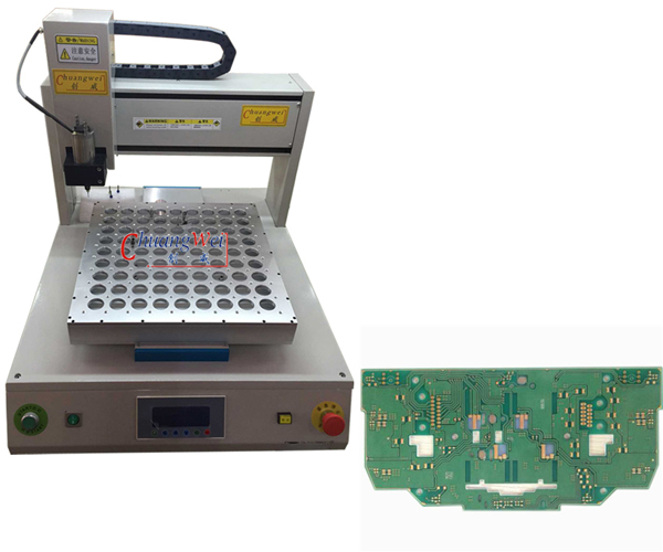 PCB Routing Machine for PCB Panels with Milling Joints,CWD-3A
