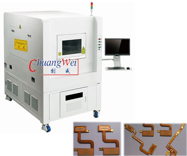 Laser Cutting PCB Depaneling Machine,17 Watt UV Laser Cutter,CWVC-5L
